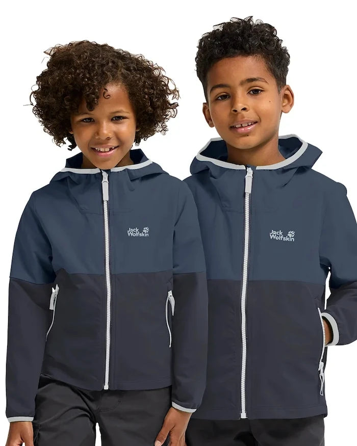 Jack Wolfskin спортно яке за деца SANDBIRD HOODED JKT K