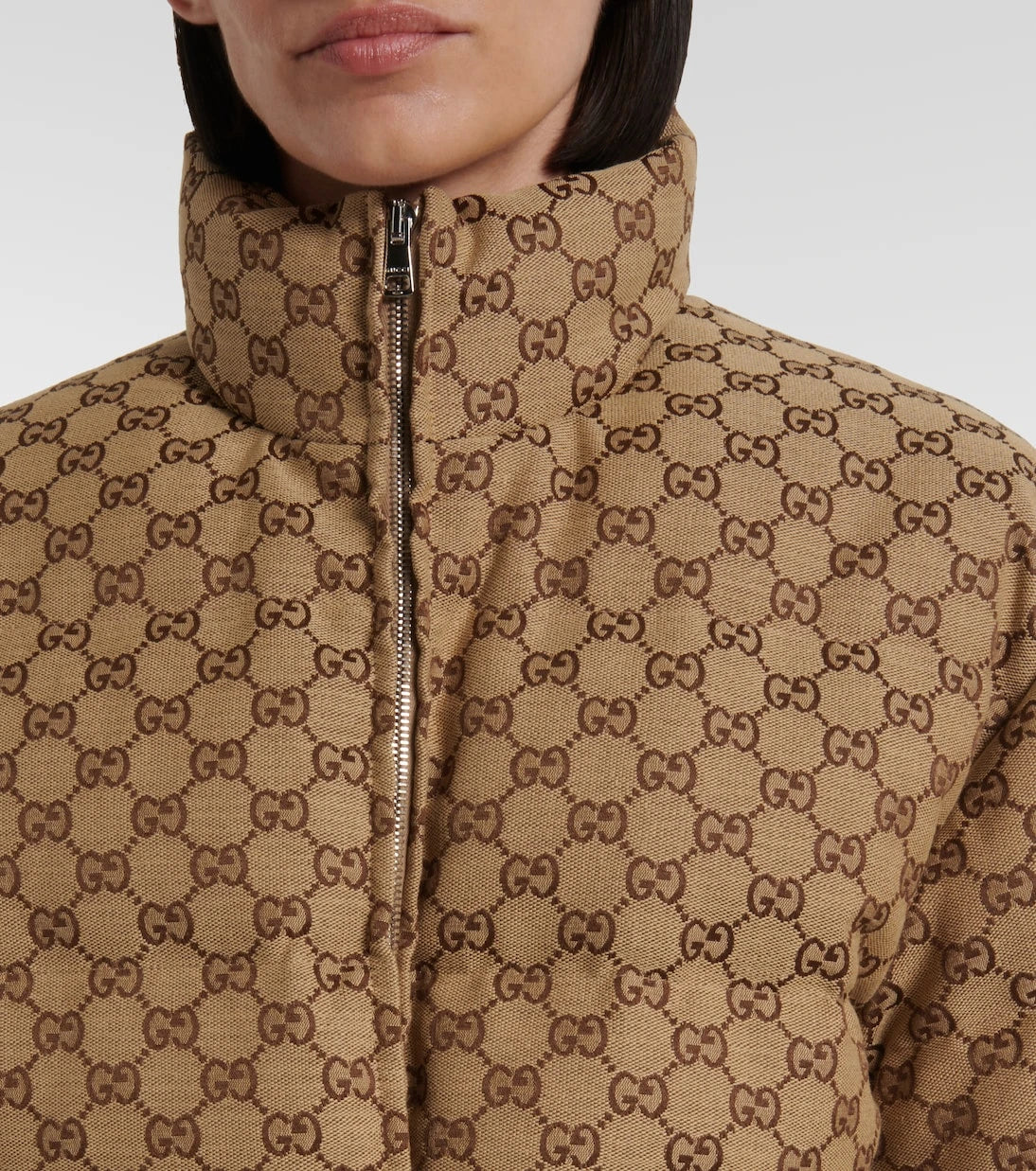Gucci - جاكيت منفوخ من قماش GG