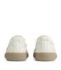 Bottega Veneta White Leather Intrecciato Sawyer Sneakers
