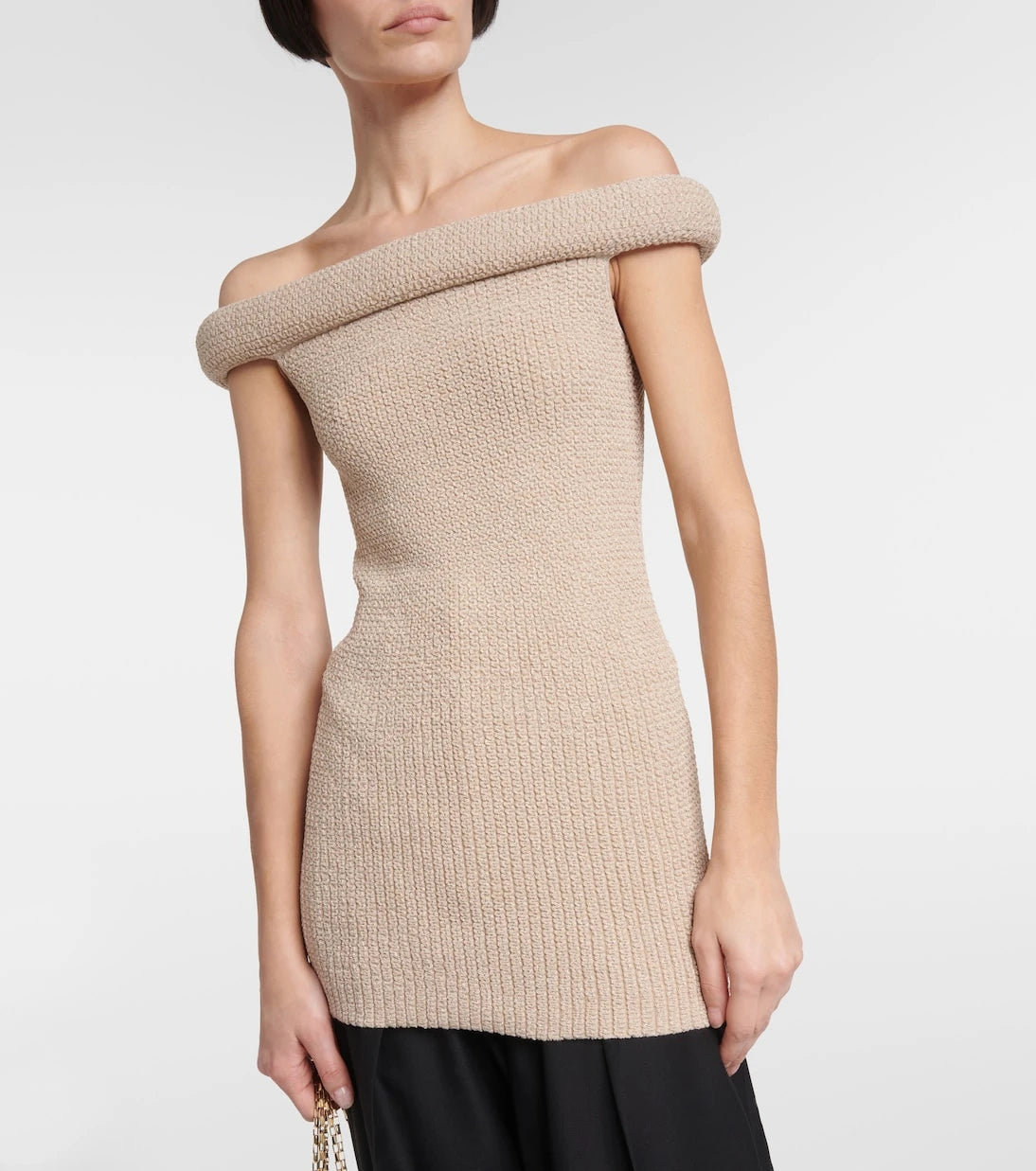 Toteme - Knitted off-shoulder top