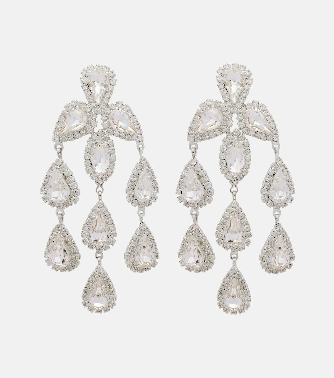 Magda Butrym - Crystal-embellished drop earrings