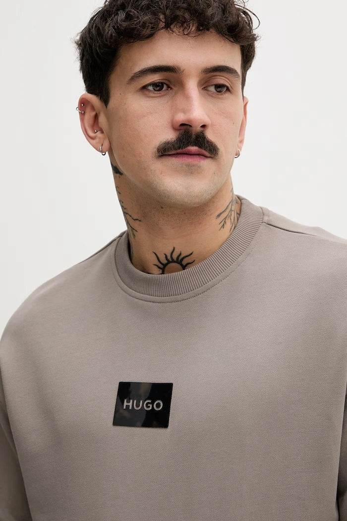 Памучен суичър HUGO Daylo