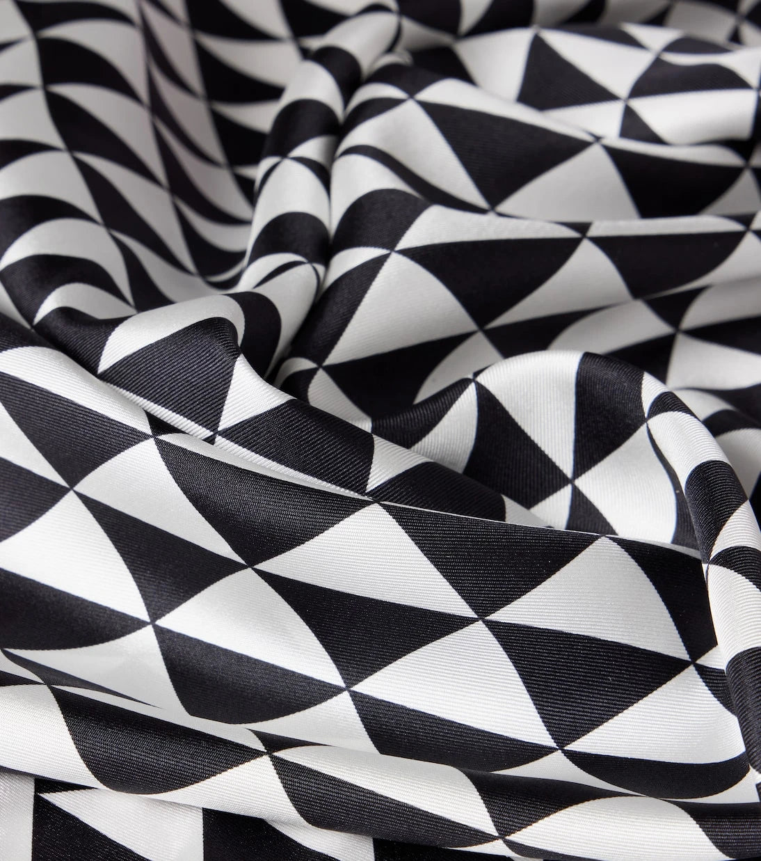 Prada - Printed silk twill scarf