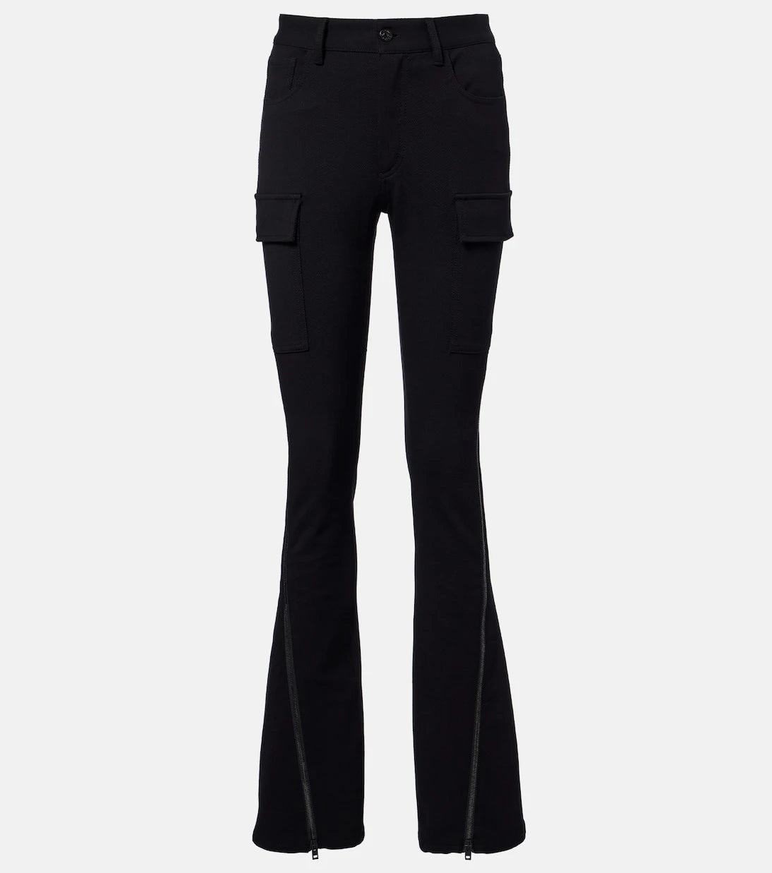 Acne Studios - بنطال ضيق من القطن بتصميم براغ