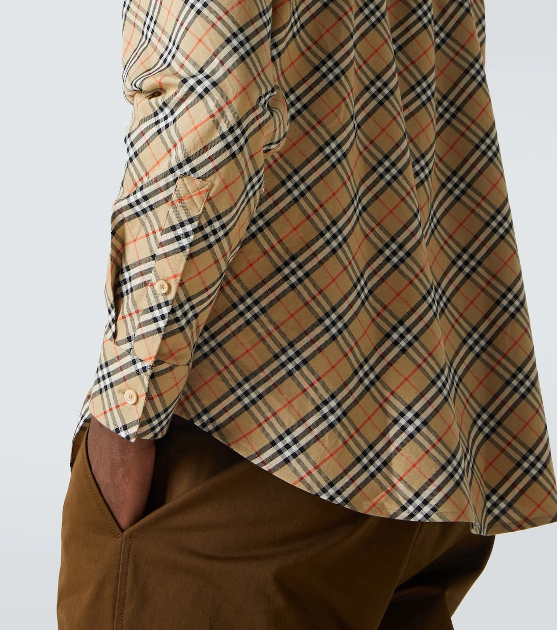 Burberry - Burberry Check cotton poplin shirt