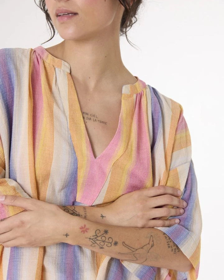Sacrécoeur - Eline Brasilia blouse | Orange