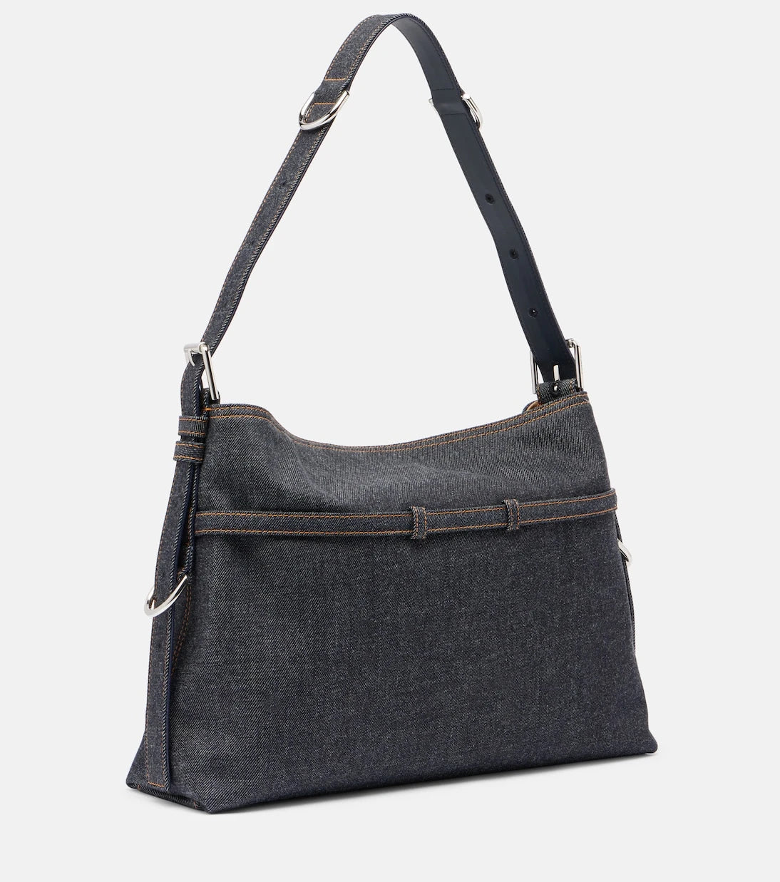 Givenchy - Voyou Medium denim shoulder bag