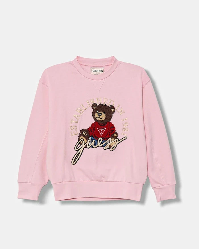 Çocuk Pamuklu Sweatshirt Guess