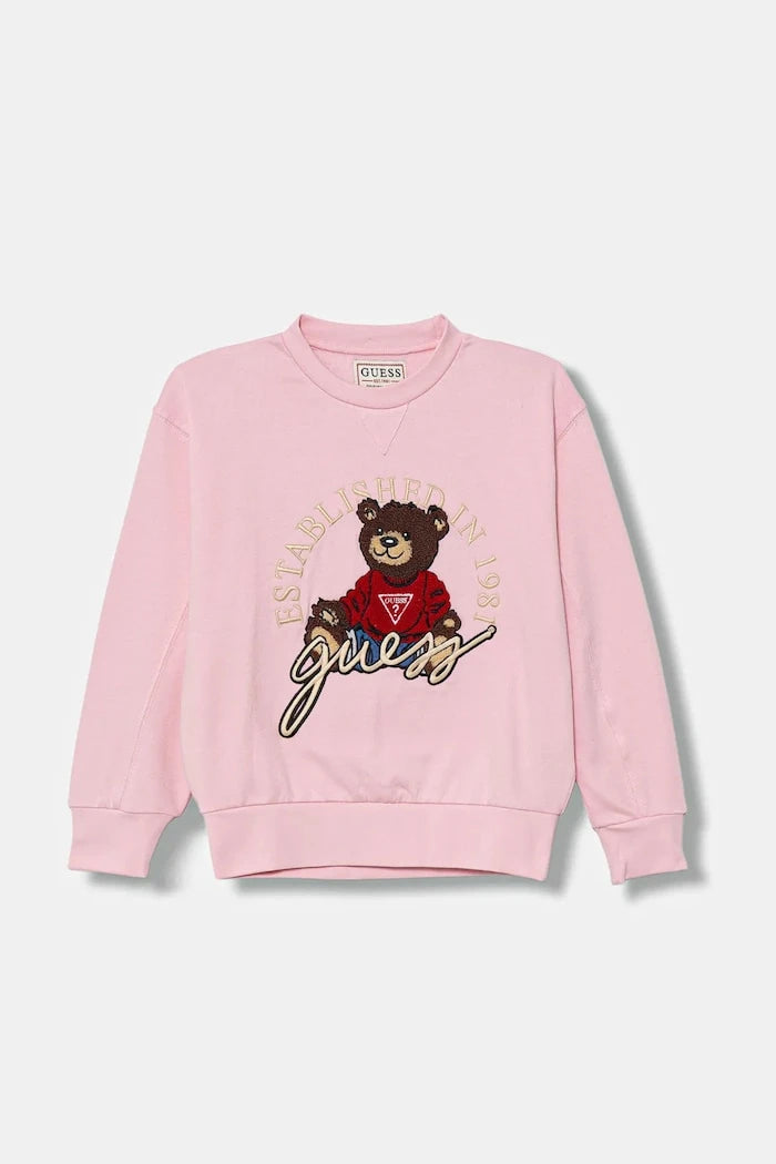 Çocuk Pamuklu Sweatshirt Guess