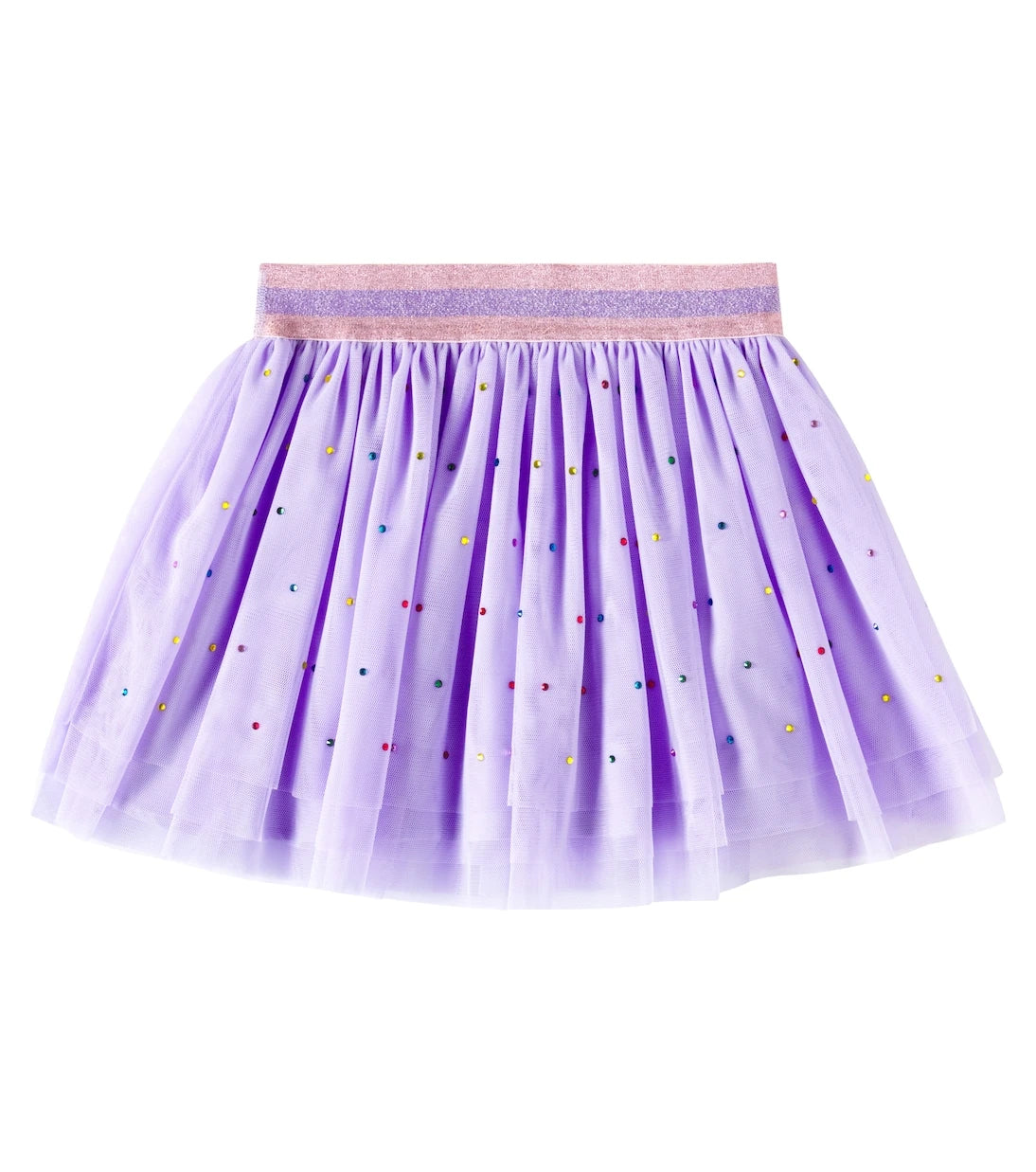 Stella McCartney Kids - Embellished tulle skirt