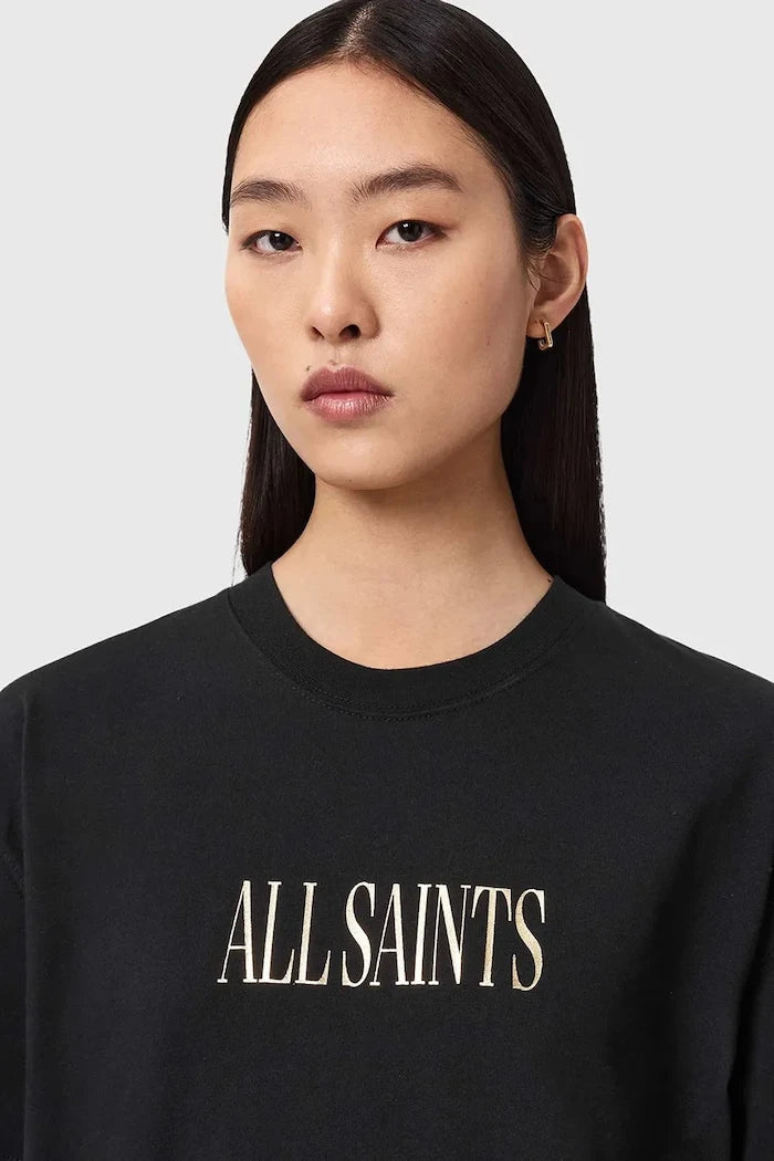 Памучна тениска AllSaints CORA