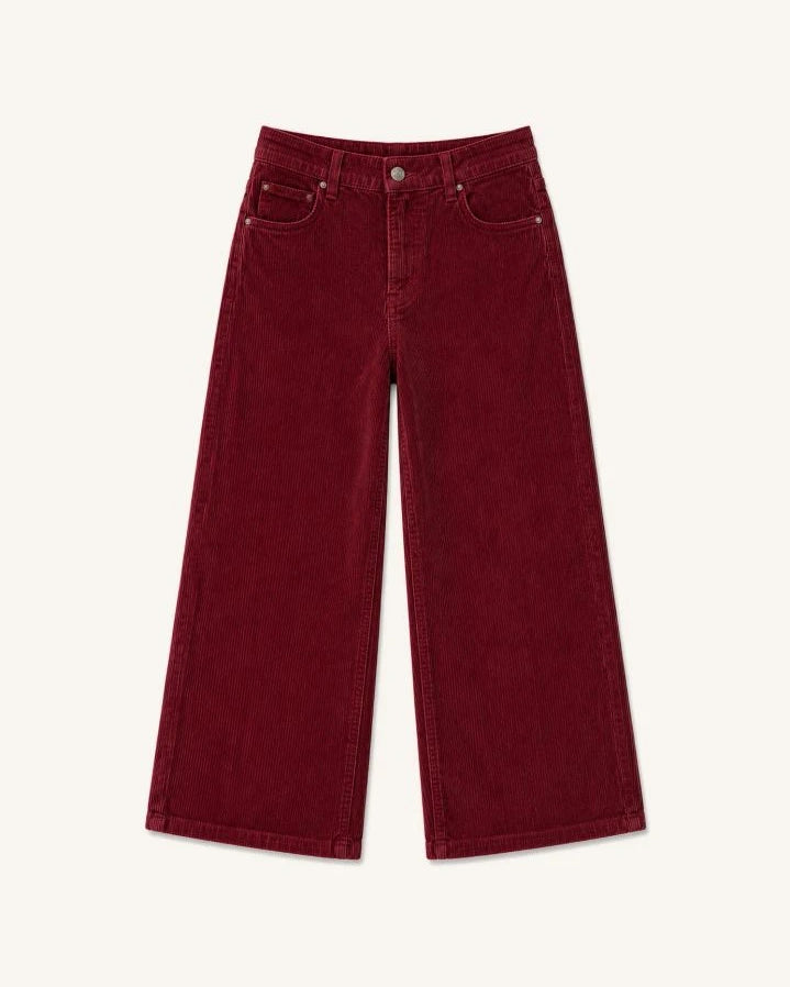 Hod - Lolita Velvet Pants | Burgundy