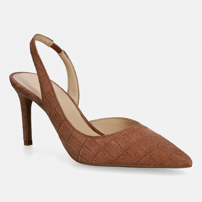 MICHAEL Michael Kors Alina Flex Sling Pump Kadife İnce Topuklu Ayakkabı