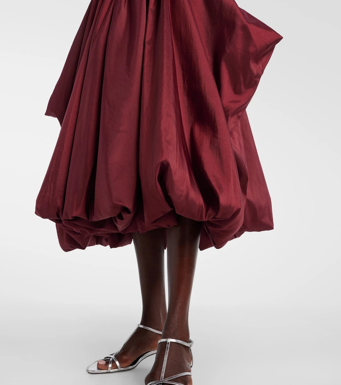 Simkhai - Kenlie knitted taffetta midi dress
