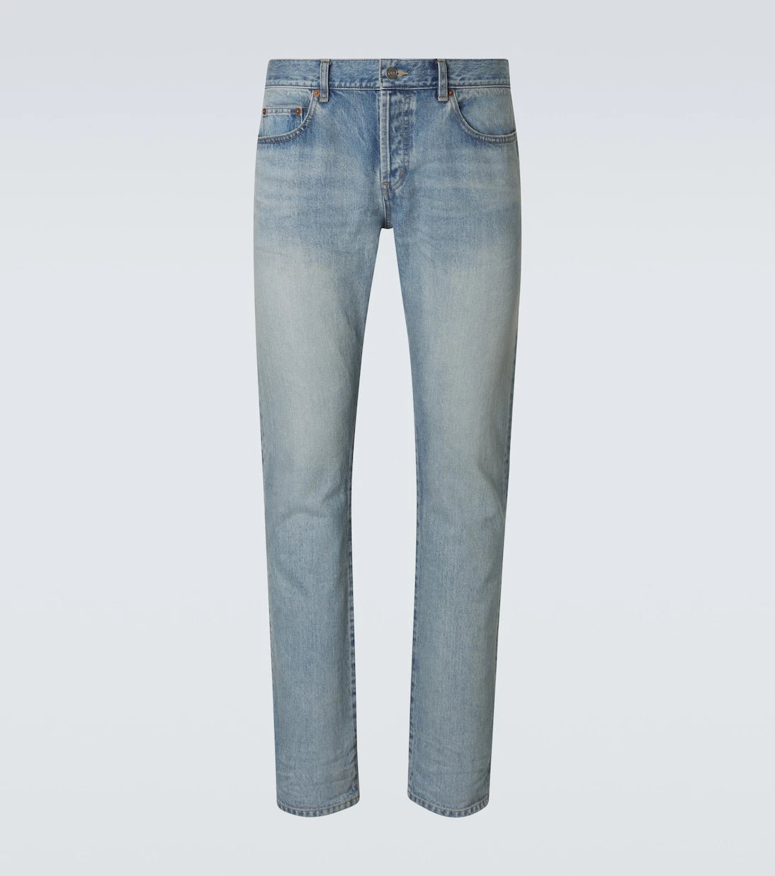 Saint Laurent - Faded slim jeans