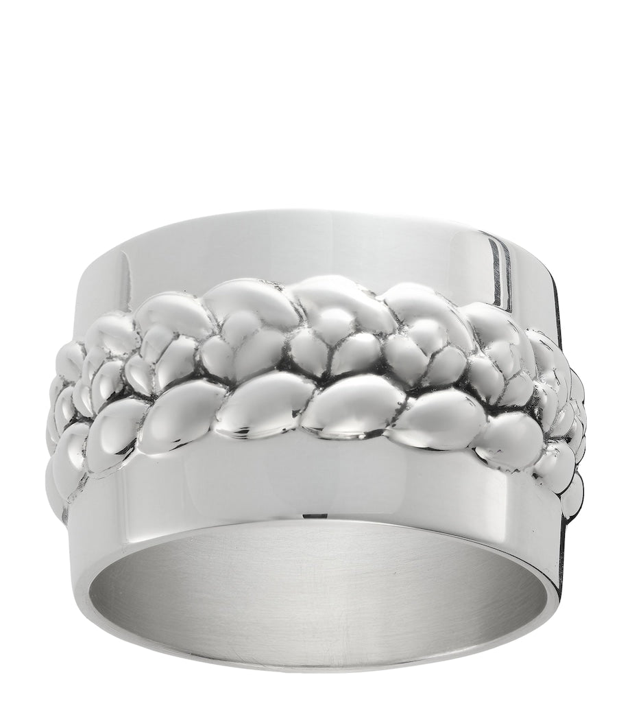 Christofle Silver-Plated Babylone Napkin Ring