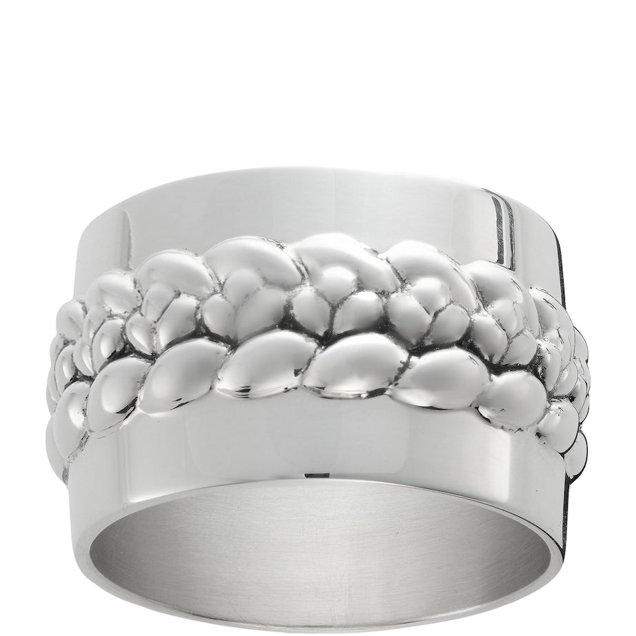 Christofle Silver-Plated Babylone Napkin Ring