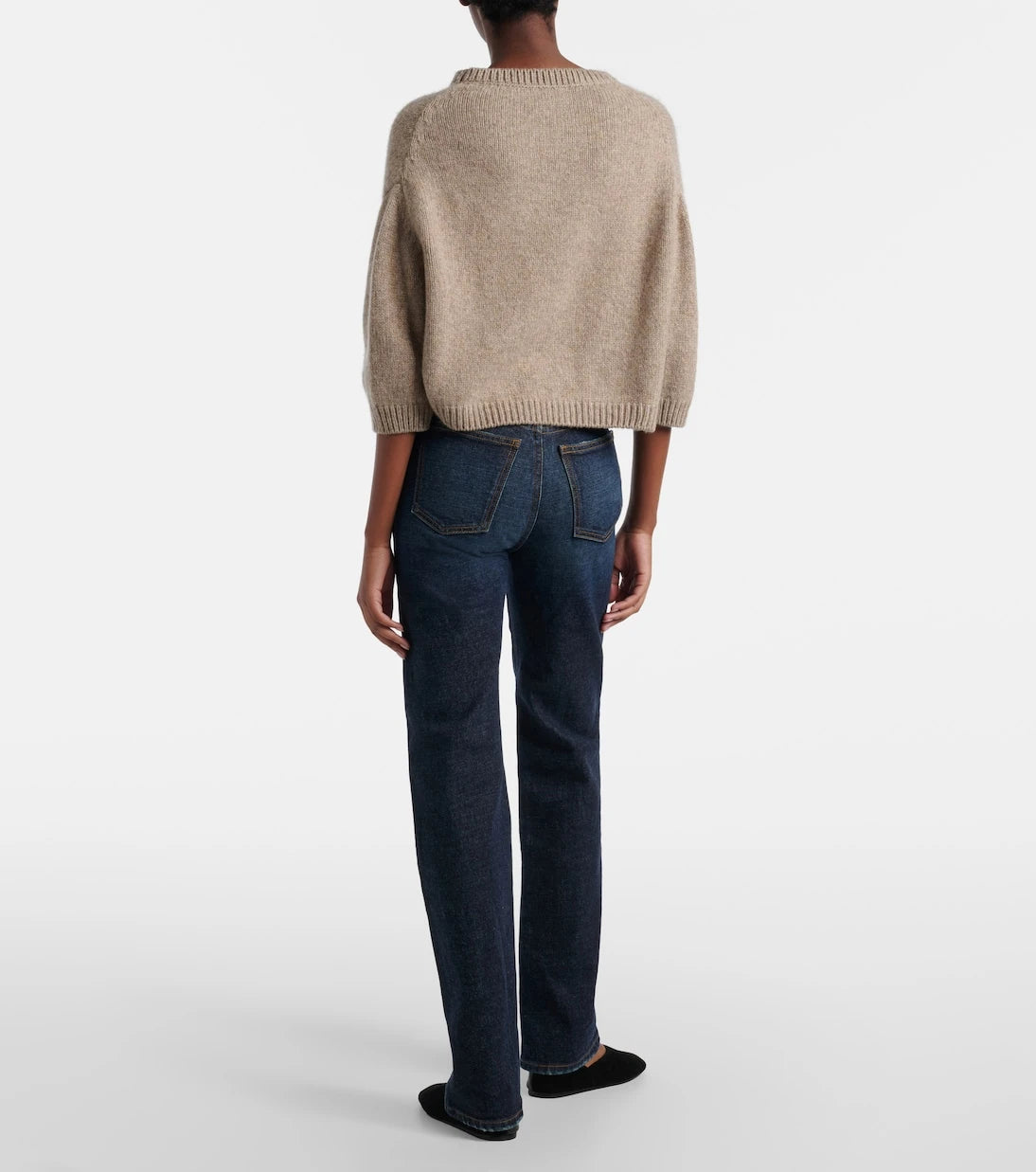 Khaite - Danielle high-rise straight jeans