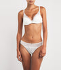 Chantelle White Lace Legend Plunge T-Shirt Bra