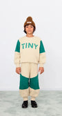 Детски памучен суичър Tinycottons TINY COLOR BLOCK SWEATSHIRT