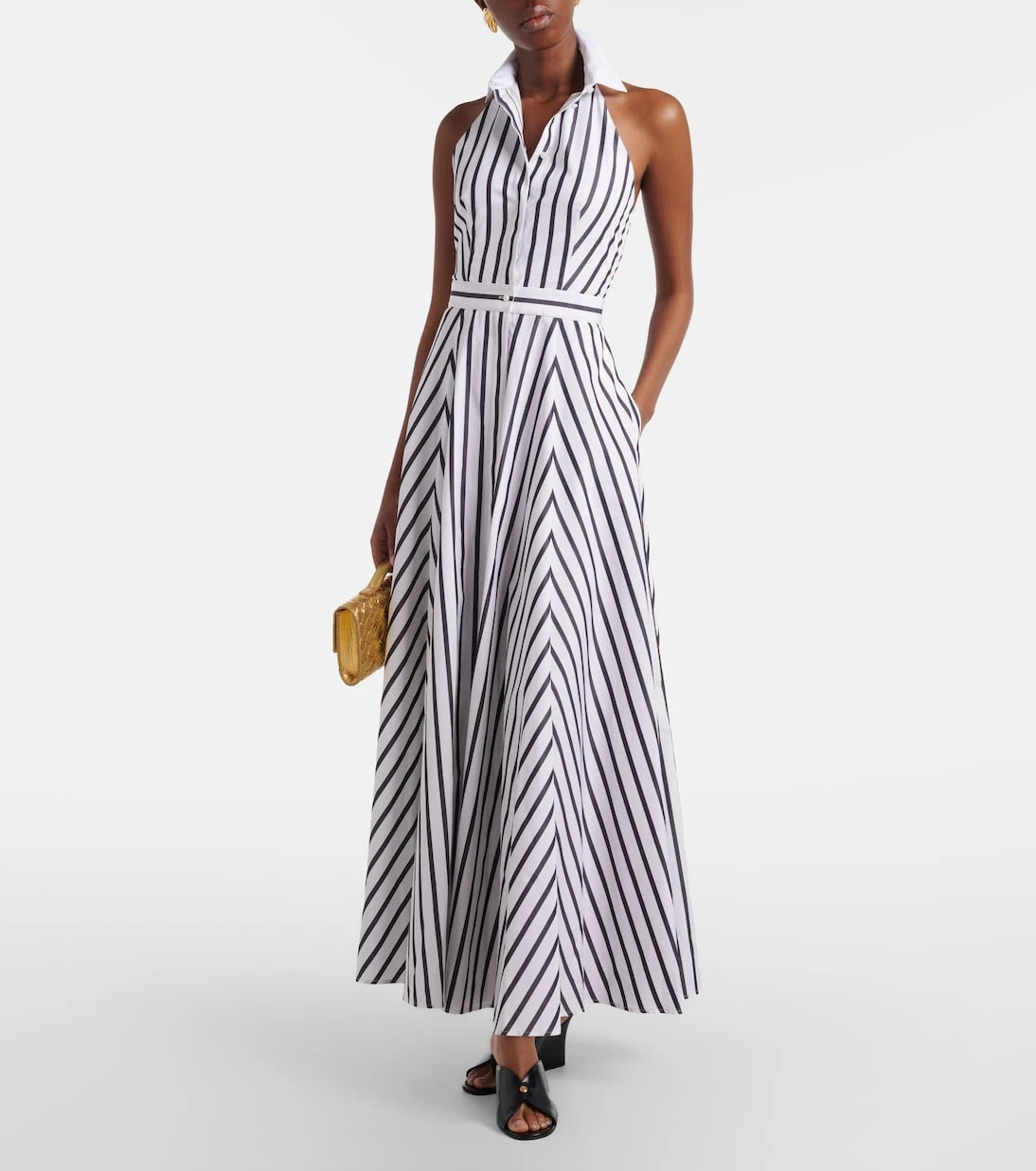 Ralph Lauren Collection - Eldred striped cotton shirt dress