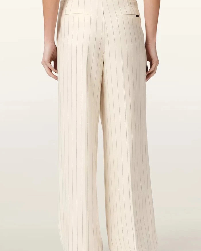 AllSaints geniş paça kadın viskon pantolon OLGA