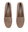 Tod's Brown Leather Mocassino Loafers