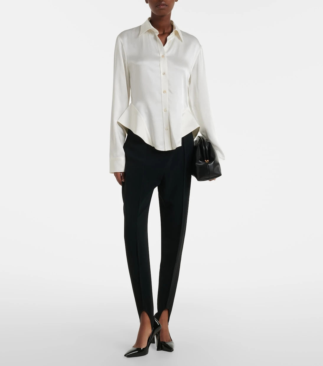 Stella McCartney - High-rise jersey stirrup leggings