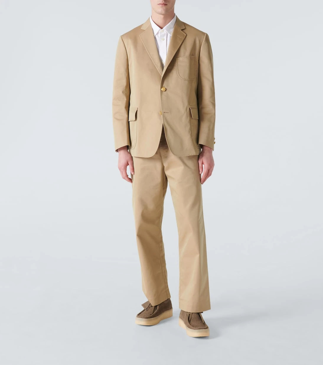Junya Watanabe - x Brooks Brothers gabardine chinos