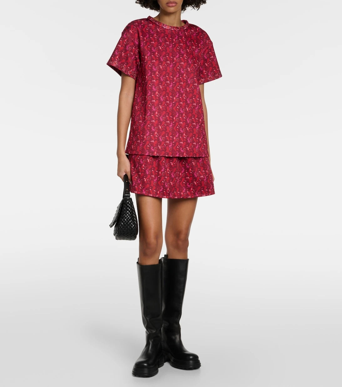Max Mara - Balocco embellished floral midi skirt