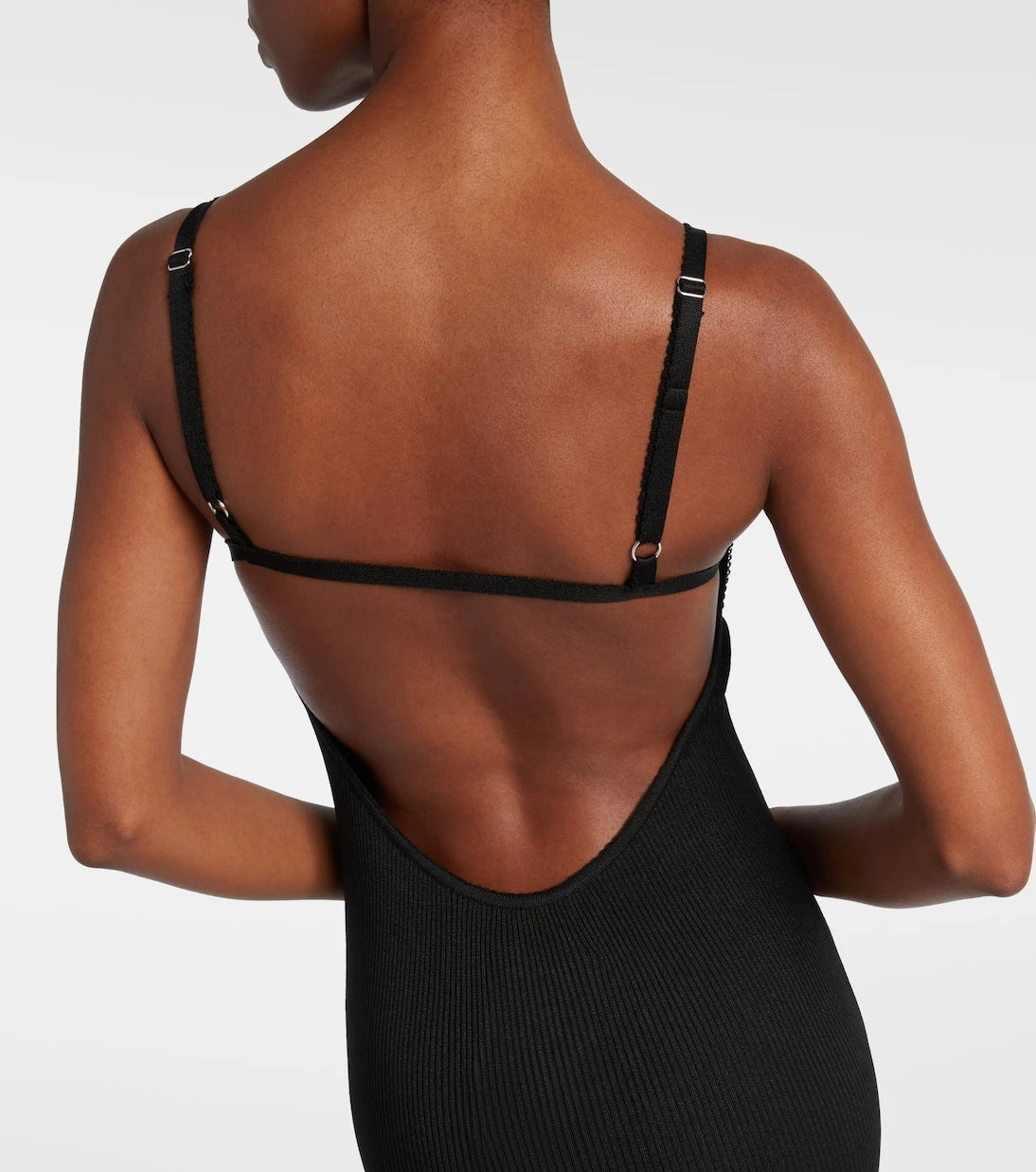 Givenchy - Ribbed-knit midi dress
