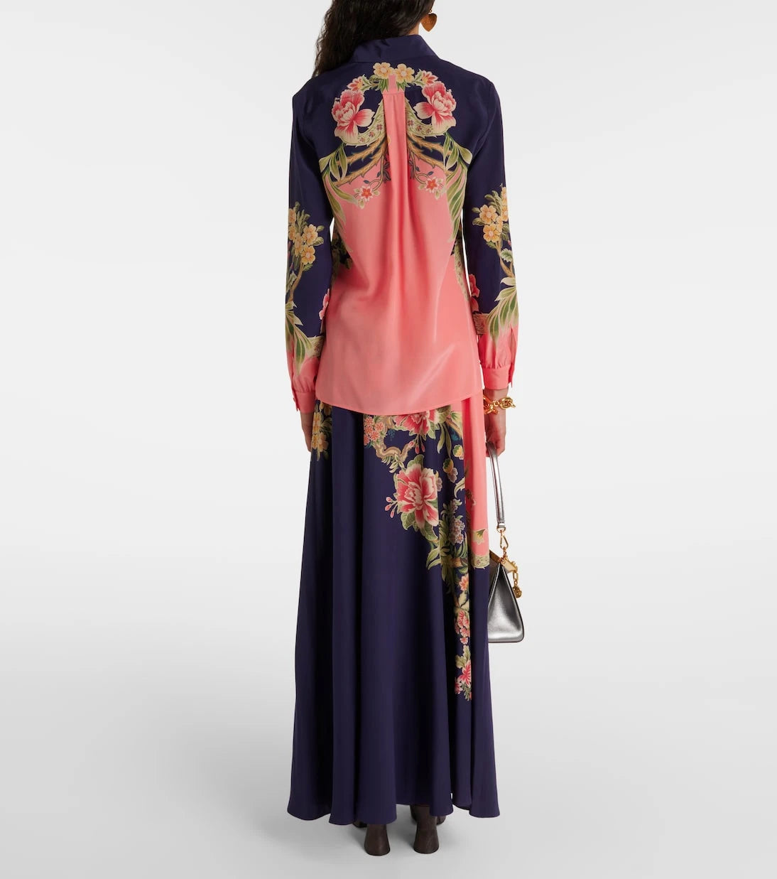 Etro - Printed silk shirt