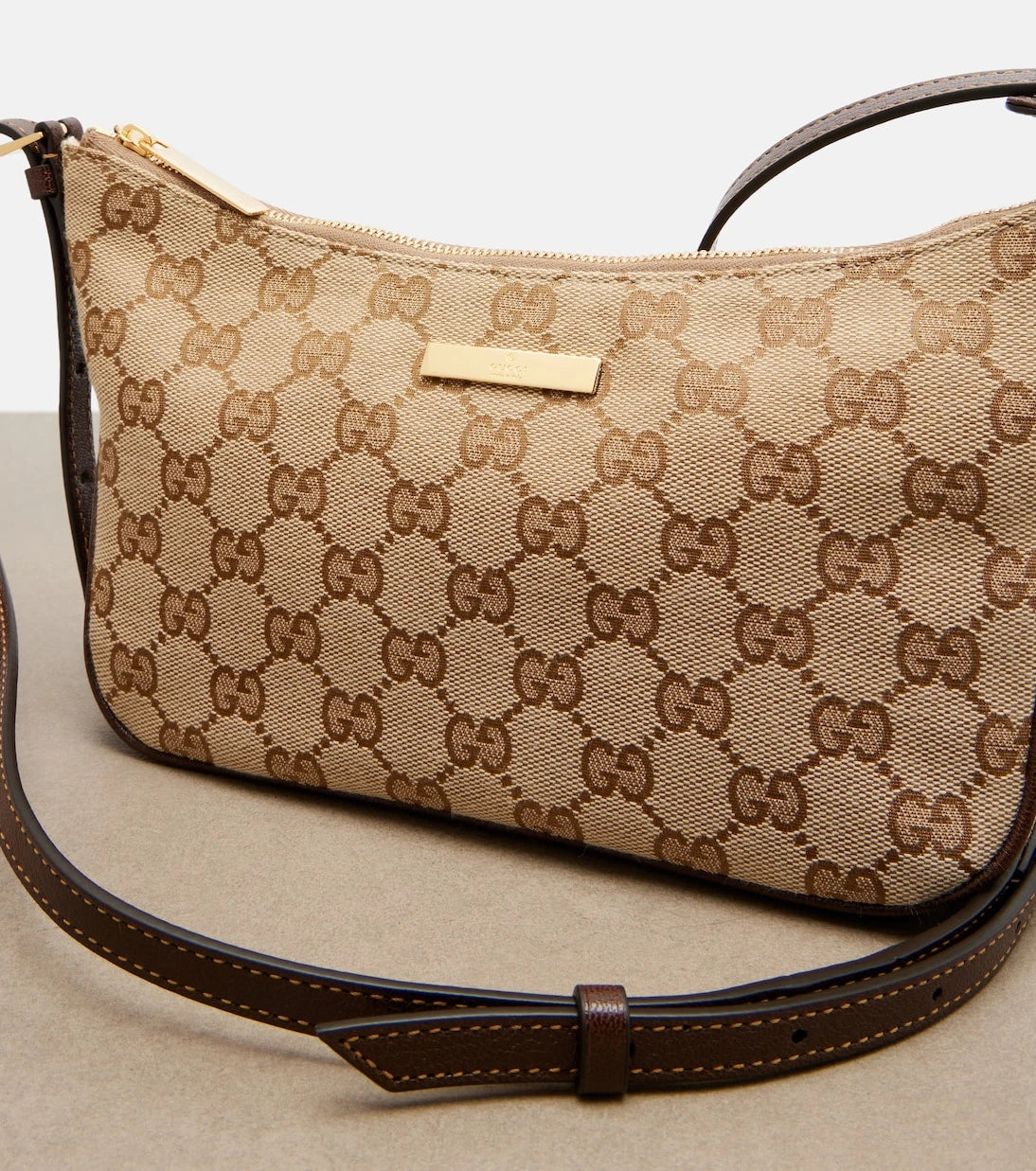 Gucci - Lady Lunetta Small GG canvas shoulder bag
