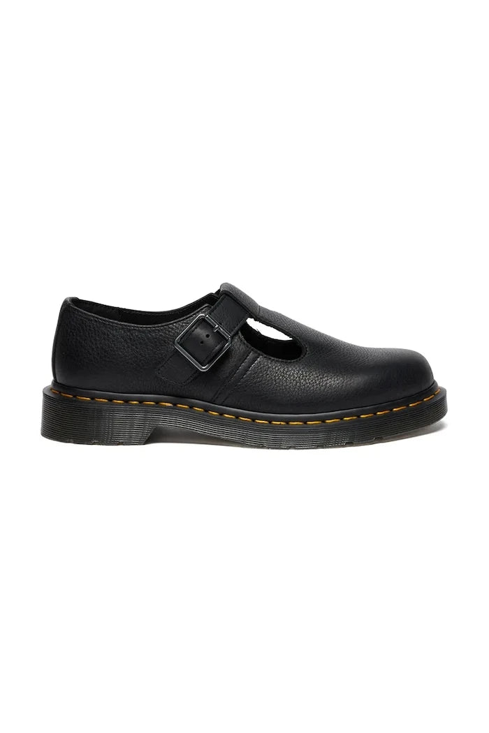 Кожени половинки обувки Dr. Martens Polley