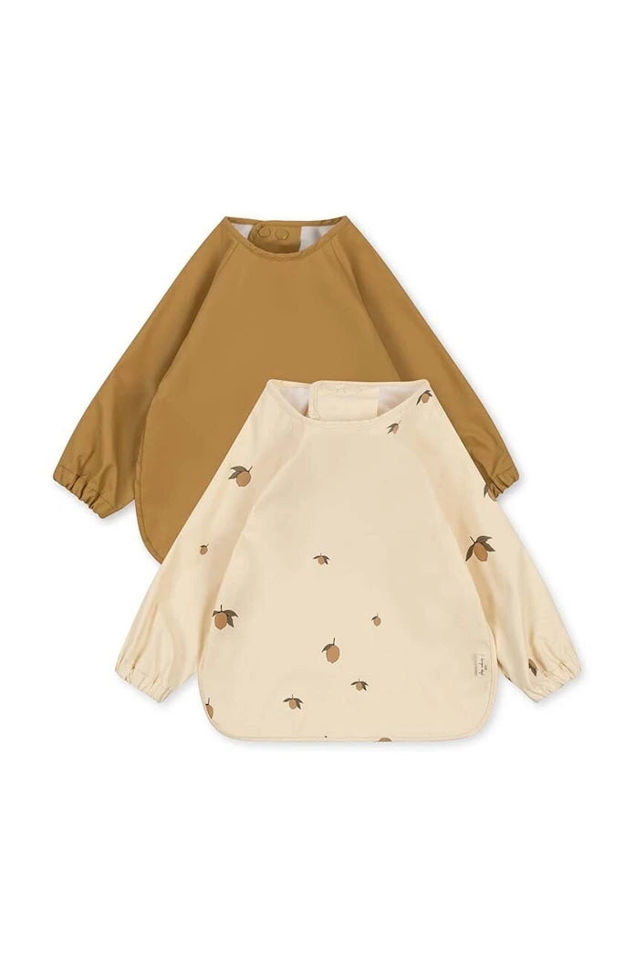 Бебешки лигавник Konges Sløjd (2 броя) DINNER BIB WITH SLEEVES