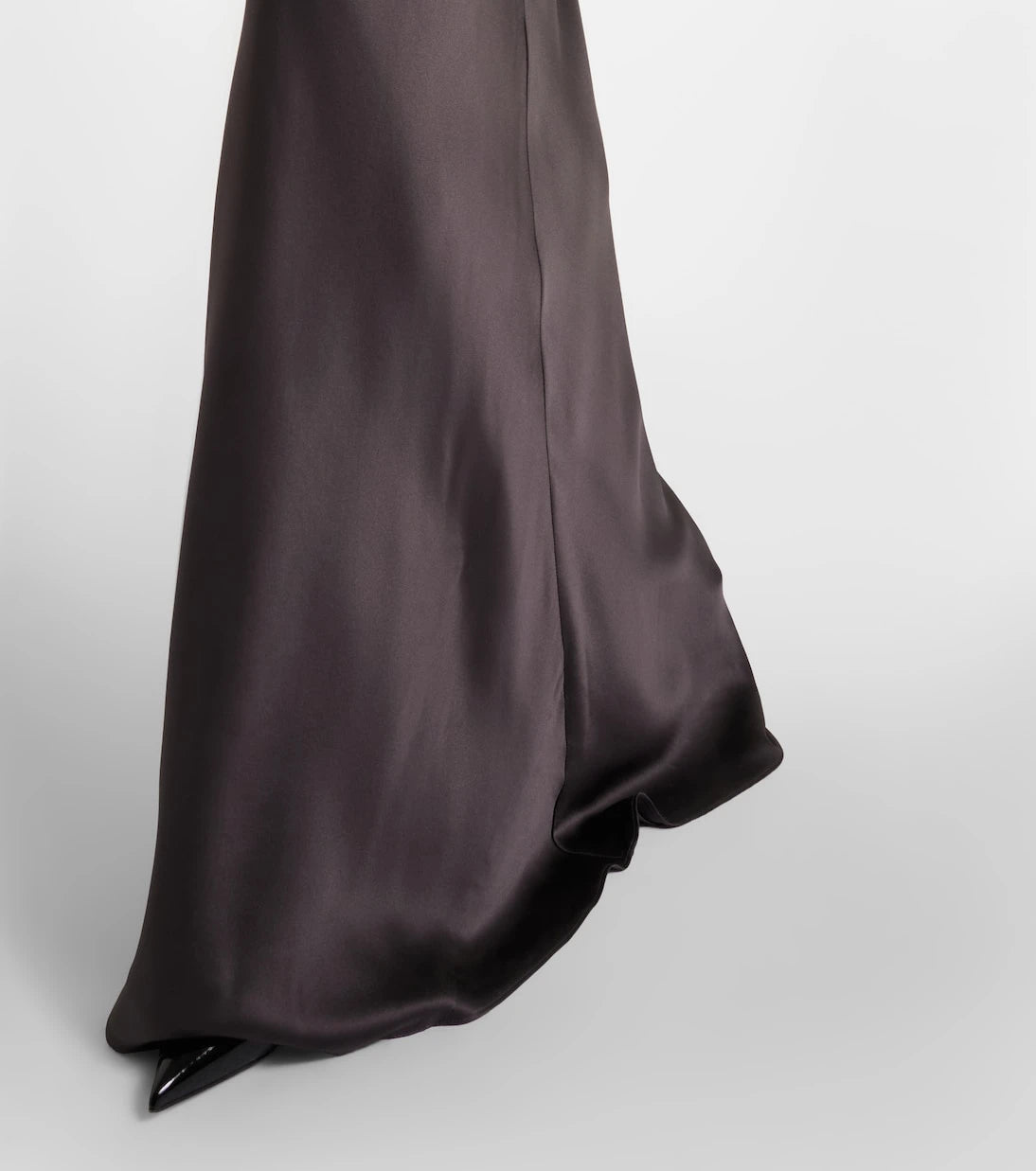 The Sei - Draped one-shoulder silk satin gown