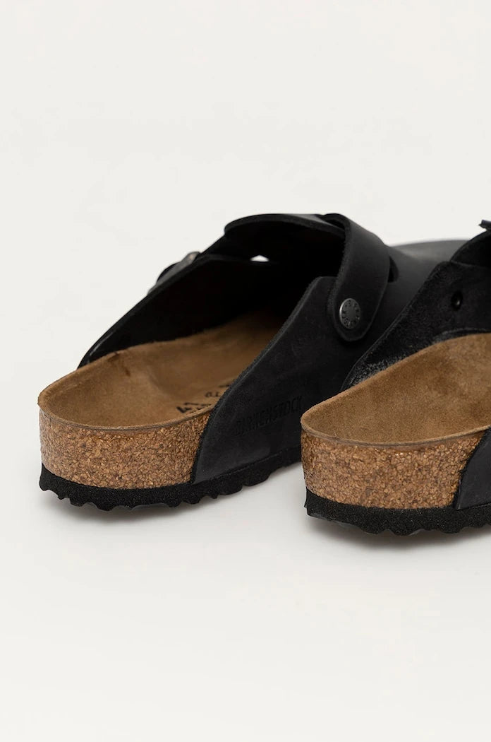Чехли от набук Birkenstock Boston SFB