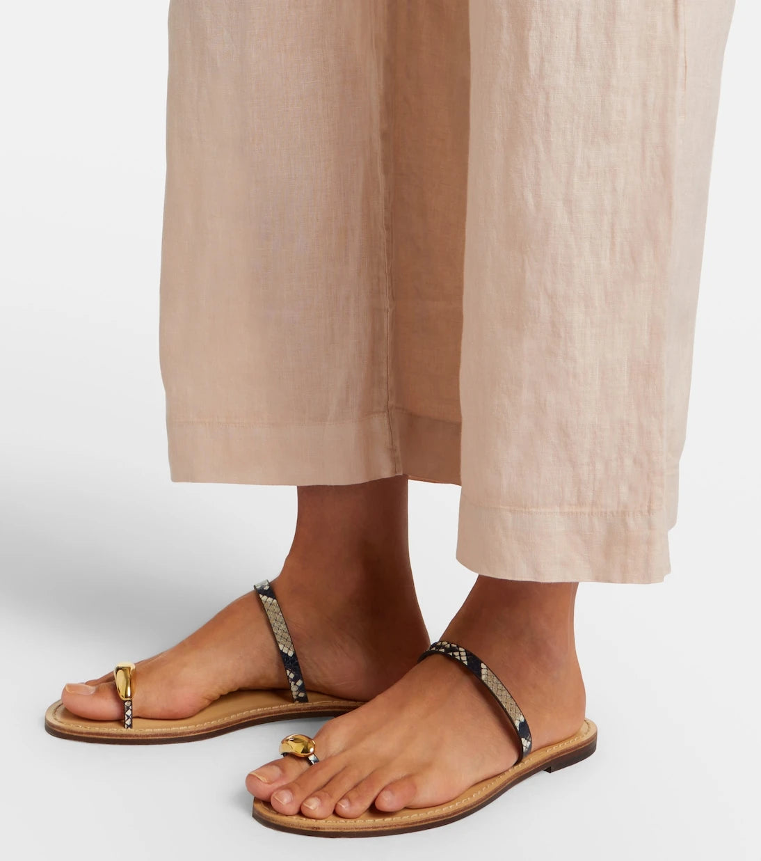 Velvet - Lola linen wide-leg pants