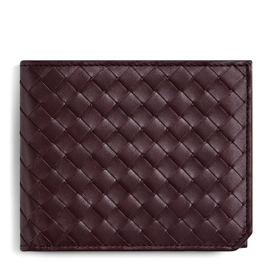 Bottega Veneta Leather Intrecciato Piccolo Bifold Wallet