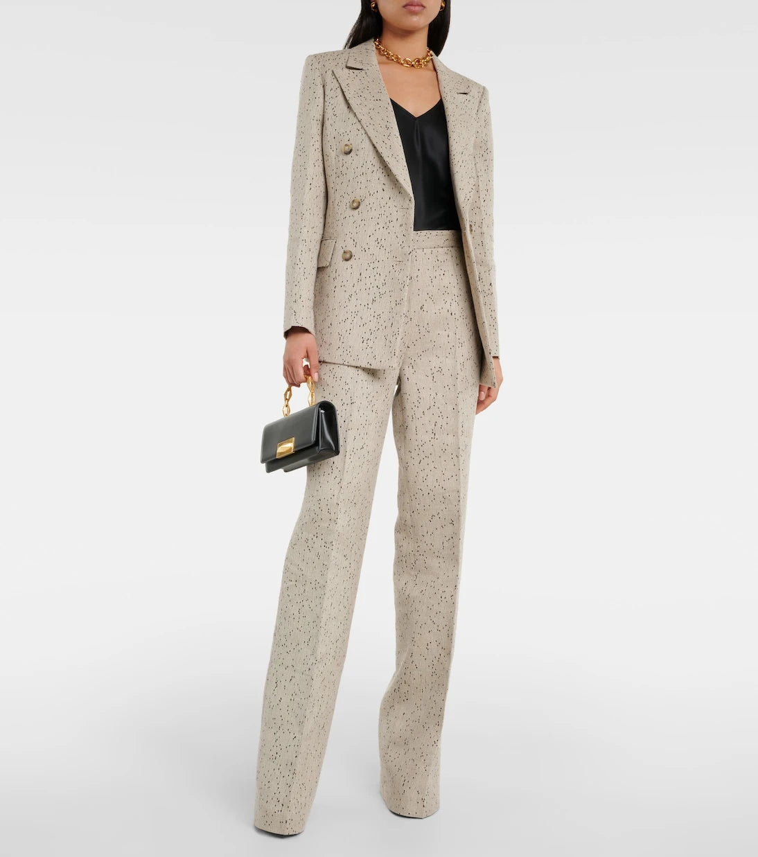 Altuzarra - Laski hemp-blend wide-leg pants