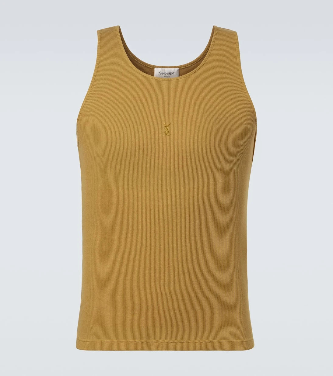 Saint Laurent - Cassandre cotton tank top