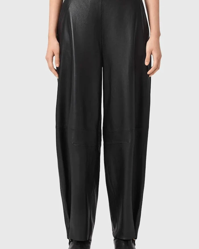 AllSaints ETTA Deri Pantolon