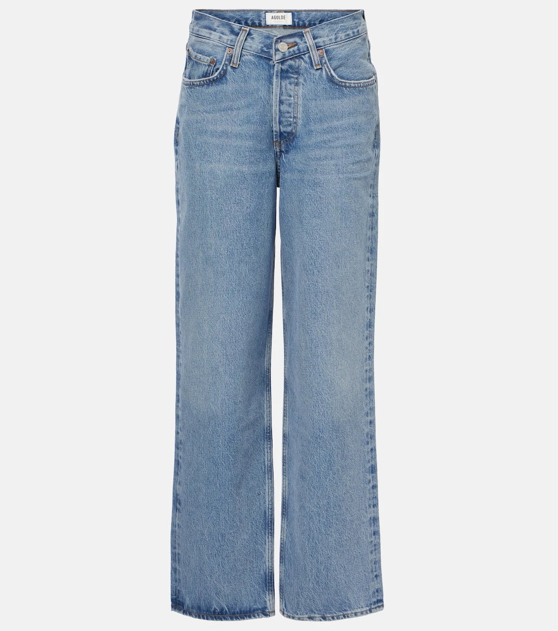 Agolde - V-Waist Baggy straight jeans