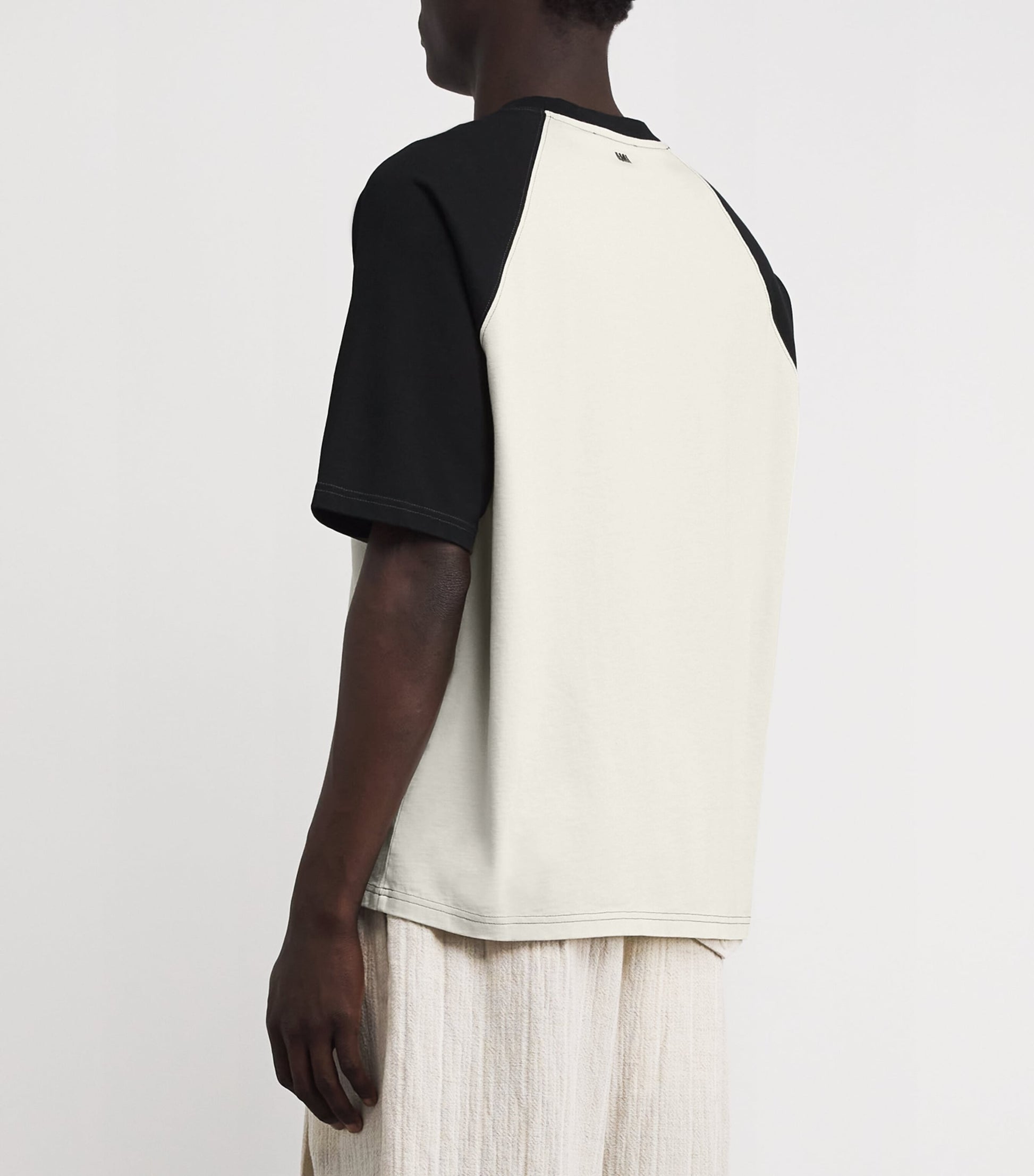 Cotton Two-Tone Ami de Coeur T-Shirt