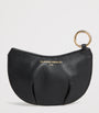 Claudie Pierlot Black Leather Coin Purse