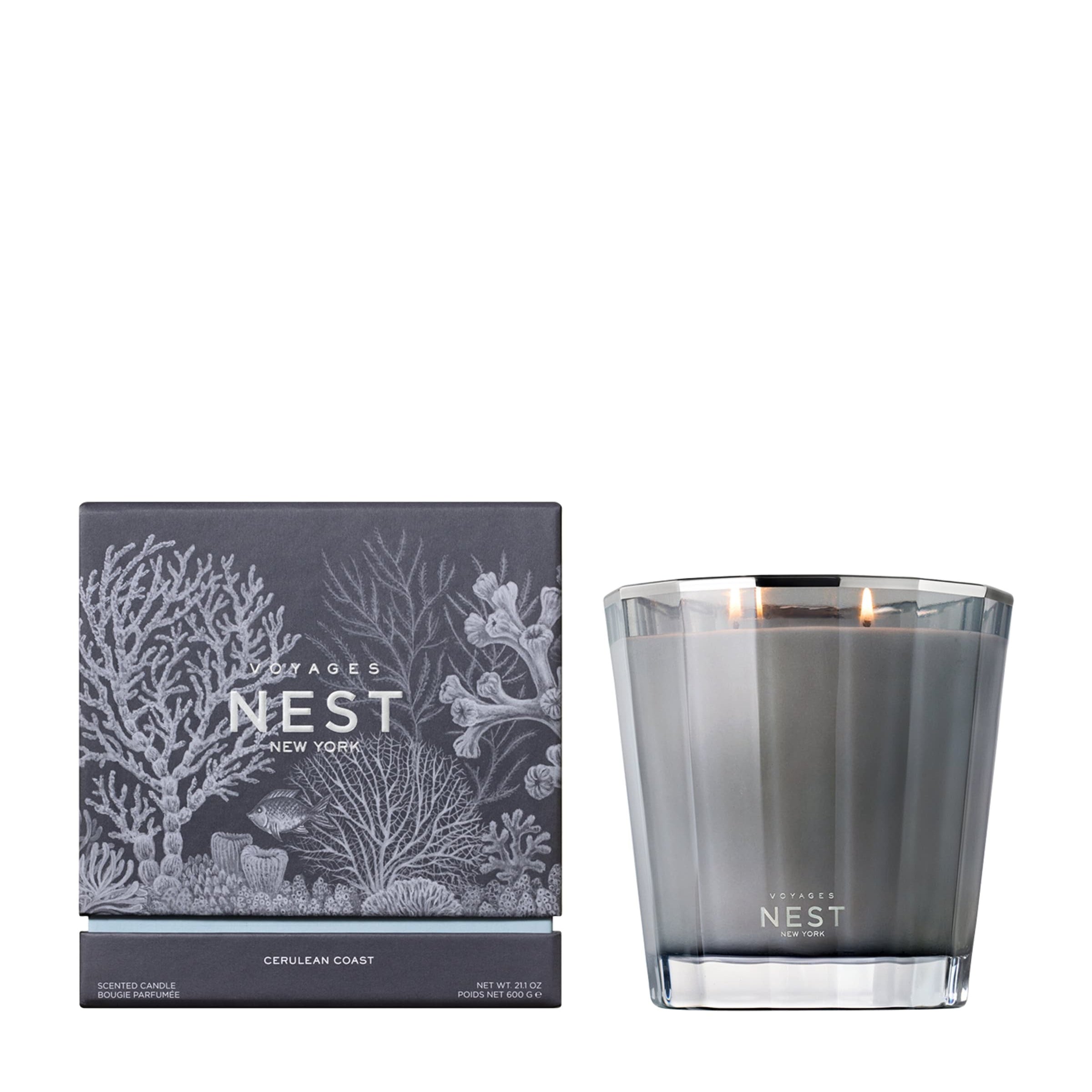 VOYAGES Cerulean Coast 2-Wick Candle (600g)