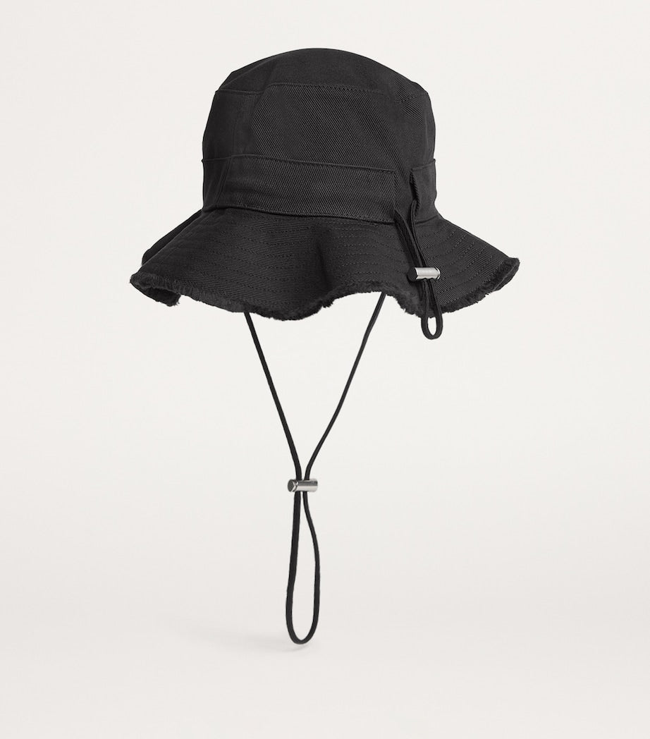 Black Artichaut Logo Bucket Hat