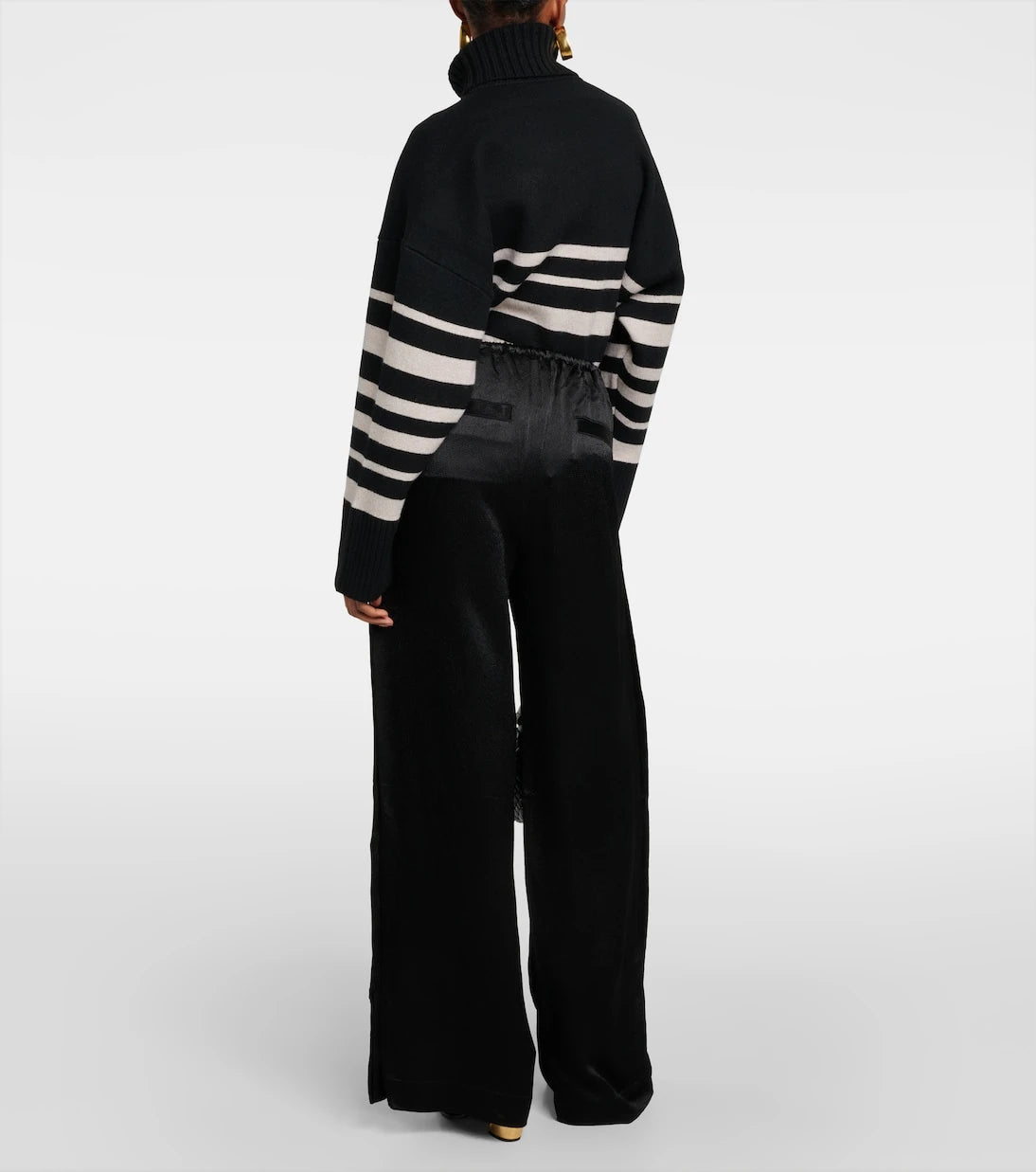 Proenza Schouler - White Label Hazel mid-rise wide-leg pants