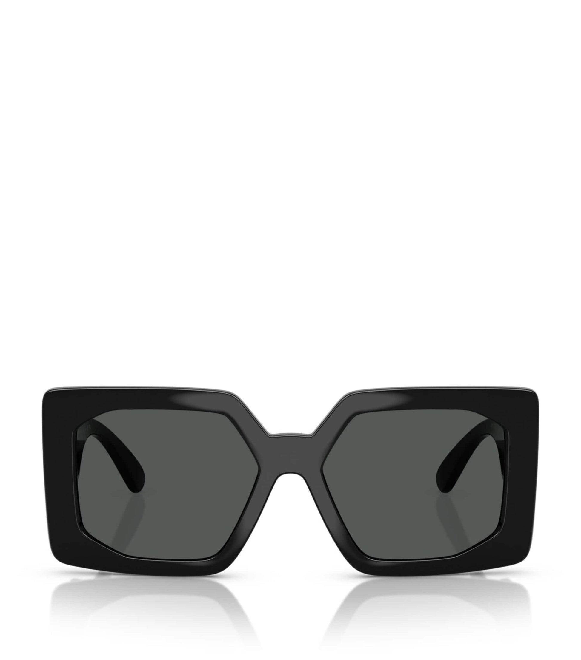 Black Acetate Square Sunglasses