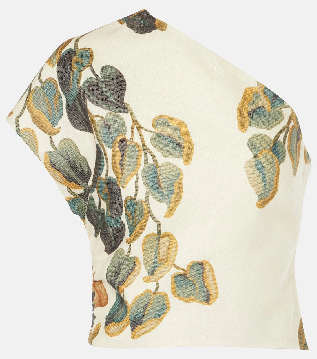 SIR - Belletto Asymmetric linen crop top